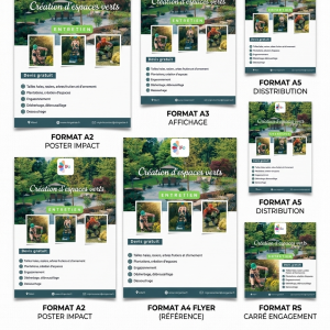 flyers multi déclinaisons