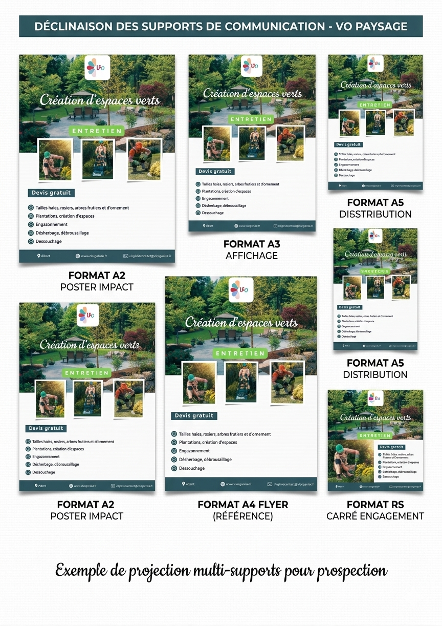 flyers multi déclinaisons
